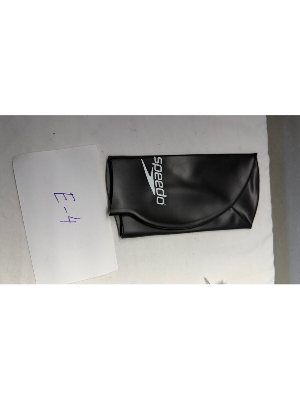 Speedo Silicone Swim Cap Black E-4 - Picture 2 of 6